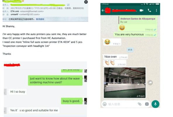 Customers' Feedback